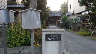 寺町寺院群にありました。