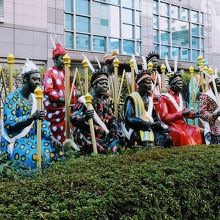 ファーレ立川のパブリックアート作品