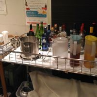 ウエルカムドリンク、セルフサービスで好きなだけ