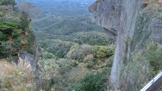 鋸山の地獄のぞきはちょっと怖かった。高所恐怖症の男からです