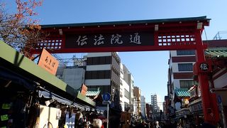仲見世から、かっぱ橋道具街に行くときには、ここを通るといいでしょう