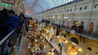 モスクワ最大のデパート