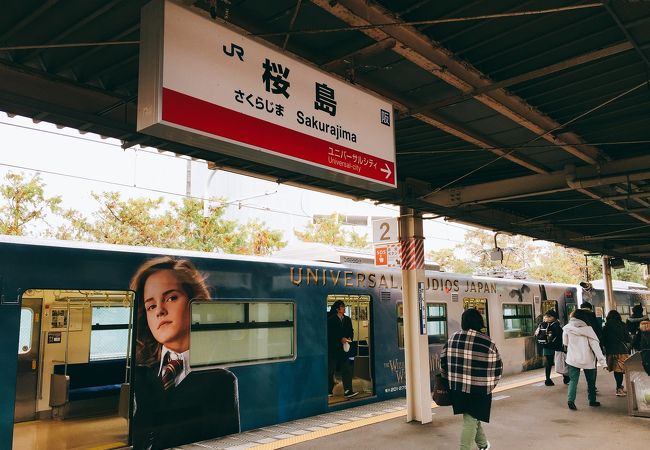 USJのハリー・ポッター電車!