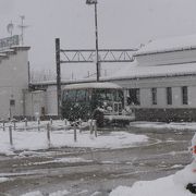 新幹線が停車する銀山温泉の最寄り駅