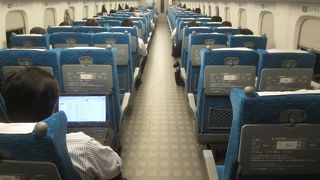 自動券売機で座席指定