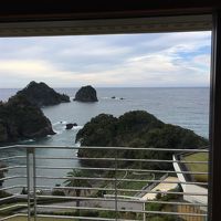 客室からの眺望は素晴らしい