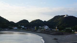 横浪半島を突っ切る道路