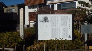 案内表示があるだけです