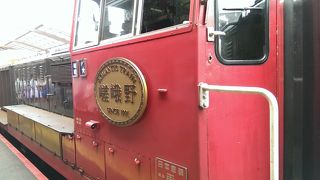 トロッコ列車に乗りました♪