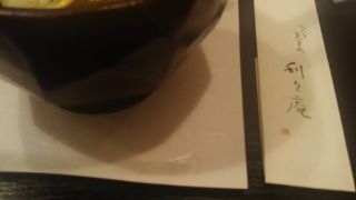 そばと懐石料理