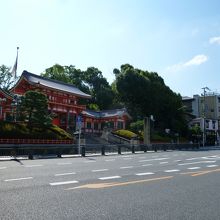 ここが正面入り口です