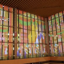 「くるみ割り人形」のプロジェクションマッピング