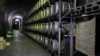 トンネルは焼酎貯蔵庫