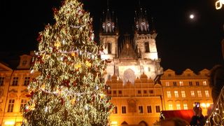 大きなクリスマスツリー