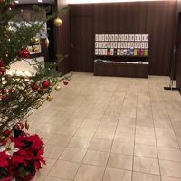 クリスマスツリーと、レセプション