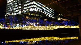 初めて見るイルミネーション！