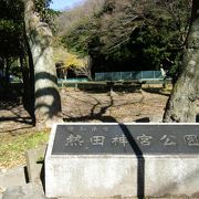 断夫山古墳があります