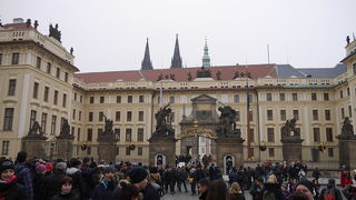 プラハで最も有名なお城