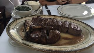 お昼からがっつりステーキ