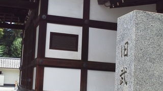 建物に見ごたえがあります