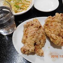 こぶし大の唐揚げ