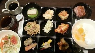 地場産品を使用したバイキング