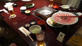 薩摩　黒豚が食べたくていきました