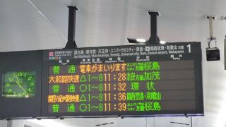 USJへ行ける路線