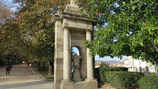 よく整備された緑豊かな広い公園でした！