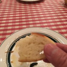 Taverna Coccorana、お料理（食べかけ失礼）。