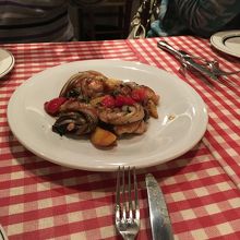 Taverna Coccorana、お料理。