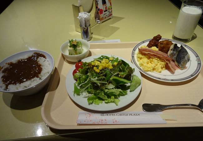 朝からカレーが食べられる