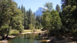 ハーフドームが良く見えます