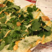 パクチーピザ