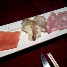 前菜盛り合わせ