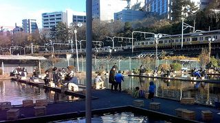 電車から見えるのここです！