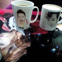 ぐんちゃんカップで飲めました