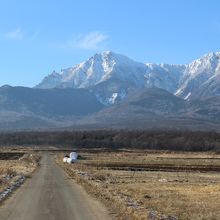 圧巻の八ヶ岳の眺め