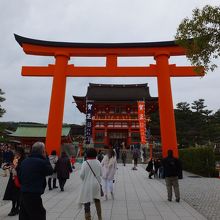 いい構図。記念撮影にいいです。