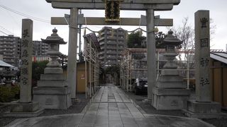 歴史的要素の強い神社