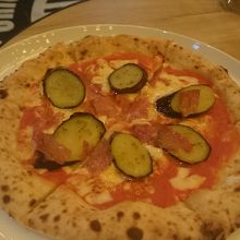 なすがあまり美味しそうに焼けてない(笑)