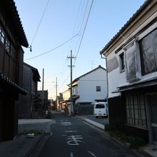 津屋崎の町並風景