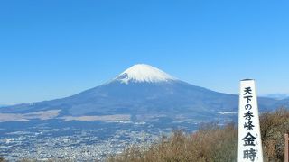 開けていて、富士山の絶景が楽しめます。