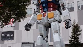 2017年3月5日、ガンダム展示終了