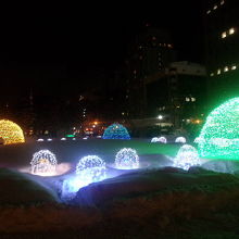 ７丁目の電飾の様子