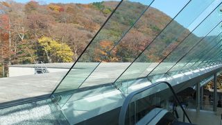 箱根の森に溶け込む