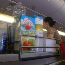 ICN→FCOはドリンクの選択肢も豊富でした