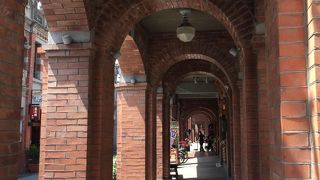 赤レンガ造りの素敵な街