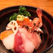 金沢の海鮮丼