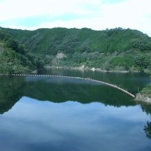 ダム湖（しゃくなげ湖）